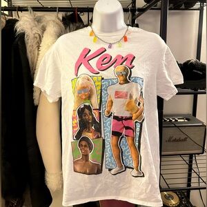 “My job is just beach” 80s inspired Ken graphic tee #barbie ☀️
